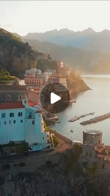Amalfi Love Story — cadru filmat pe coasta Amalfi